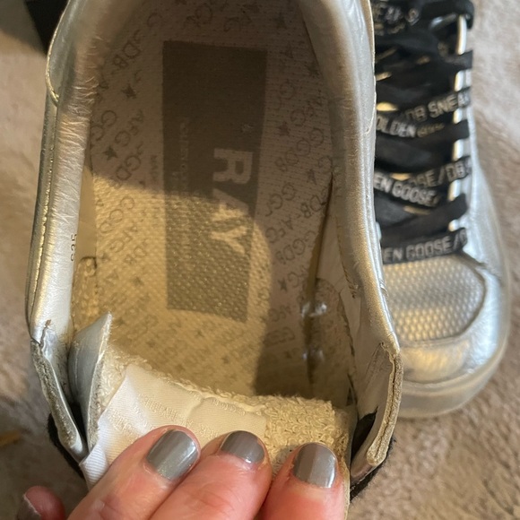 Golden Goose Standard Silver Ray Sneakers Limited Edition - Picture 8 of 9